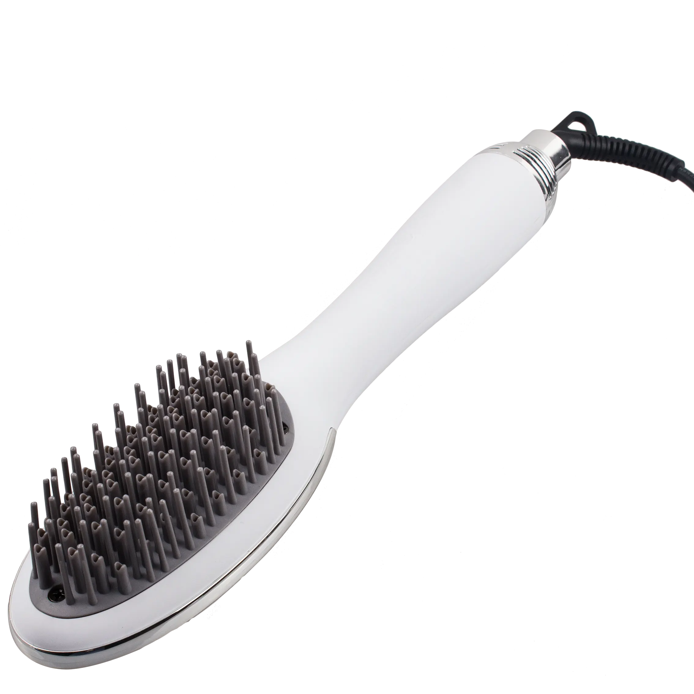 Secador de pelo iónico de cerámica de turmalina para mujer, con cepillo, logo personalizado, plancha para el pelo con potencia giratoria de 360 grados, la mejor calidad