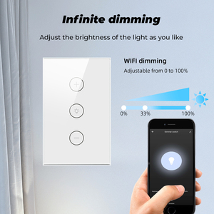 SMATRUL Tuya Smart Life WiFi Touch Dimmer <strong>Switch</strong> LED <strong>Light</strong> APP US 220V 110V Wireless <strong>Timer</strong> Remote <strong>Control</strong> With Alexa Google Home - Product Image 3