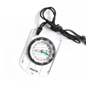 Outdoor Hiking Survival Light Weight Orienteering Compass Professional Mini Compass with Scale Ruler - Product Image 5
