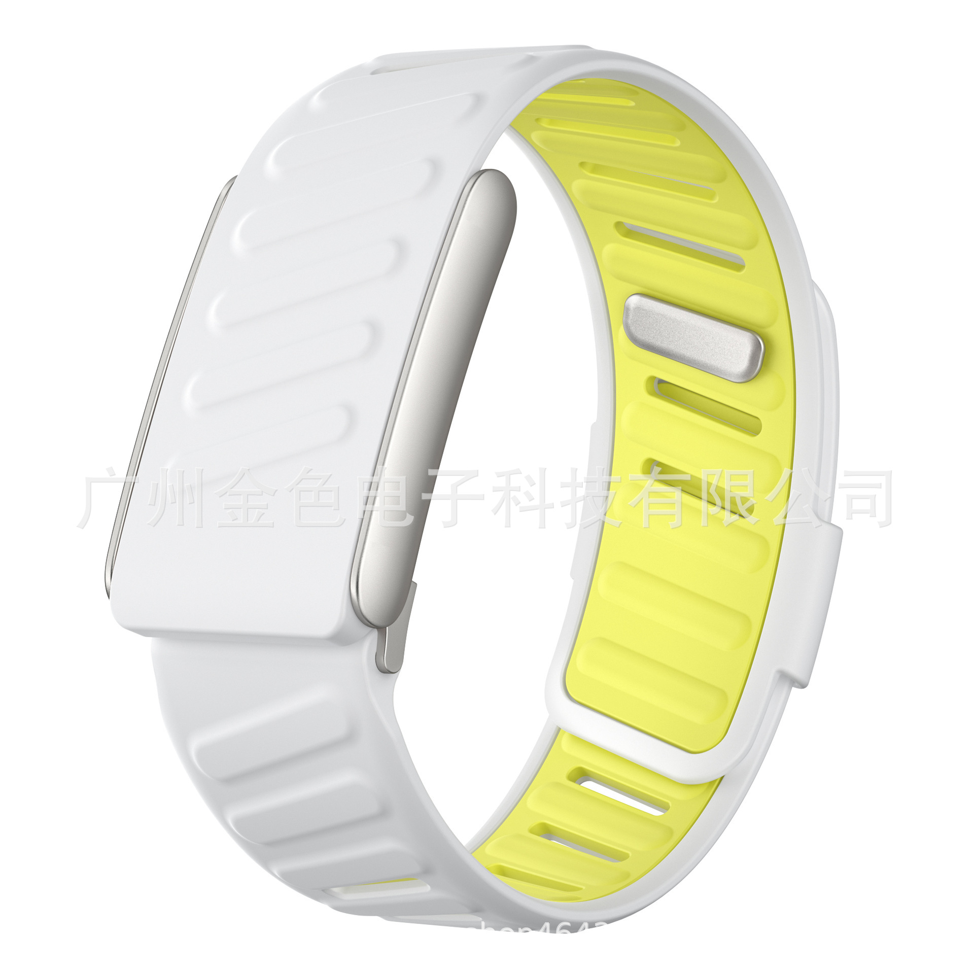 Yellow and white (silver frame)