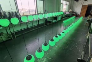 MITUSHOW Led מטריקס אור RGB Dmx Led מעלית כדור הקינטית הקינטית כדור תאורה 15CM 20CM 25CM הקינטית אורות