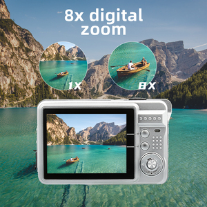 Dijital kamera, FHD 720P 2.7 inç LCD, Anti Shake 16X Zoom ile vshake için 18MP, kompakt, çocuklar için küçük öğrenciler - Product Image 3