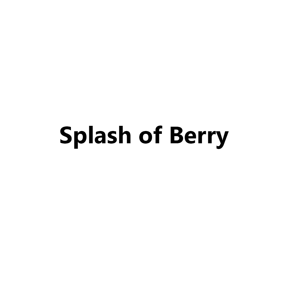 Éclaboussures de Berry