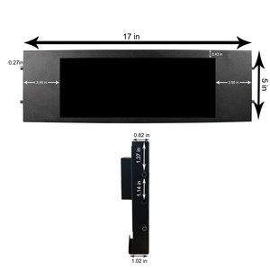 Monitor de coche Lcd de repuesto con entrada de 12V CC Vs123Zj01 12,3 pulgadas 1920X720 Monitor Lcd pantalla ancha para juego - Product Image 5