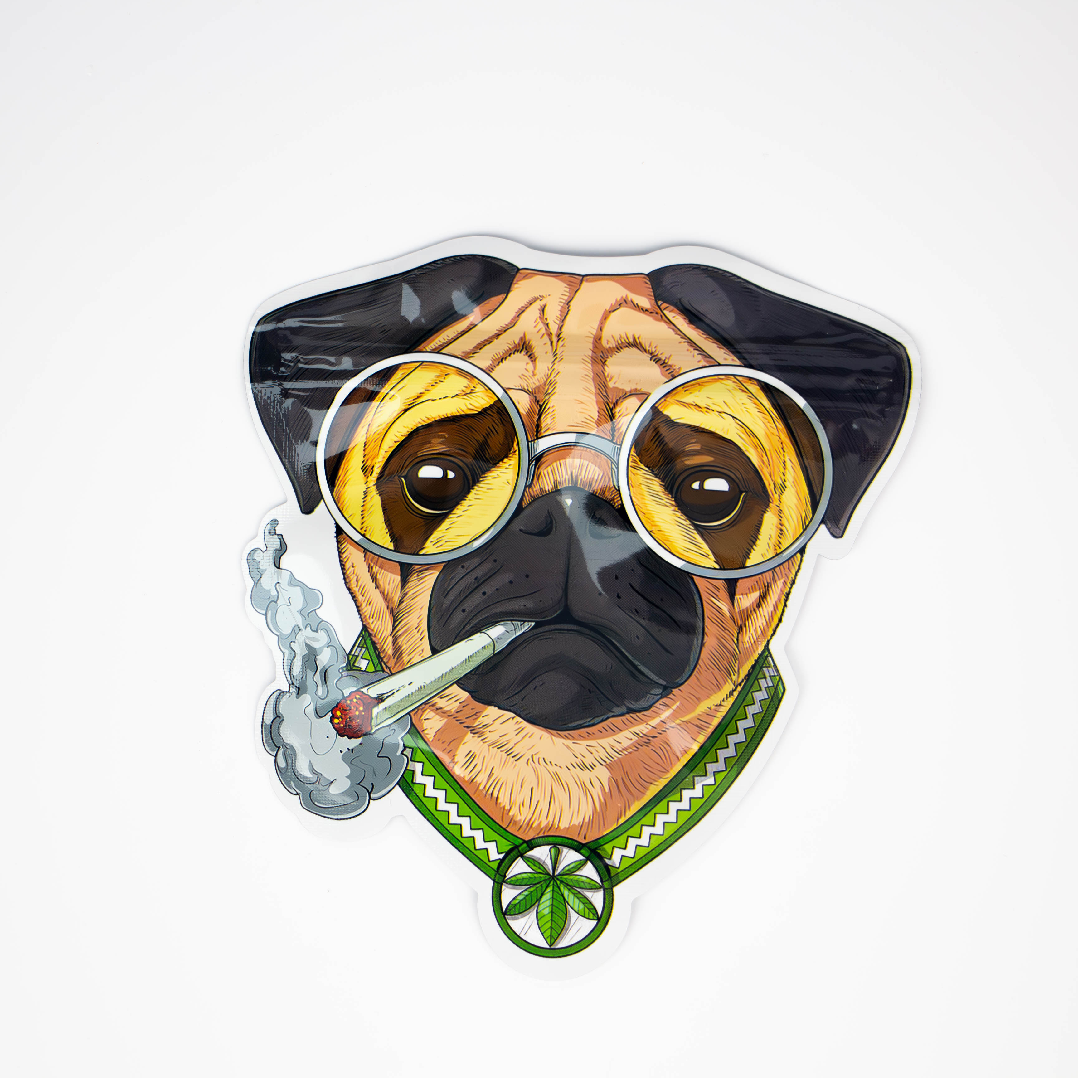 chien qui fume