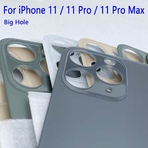 Toptan özel arka arka ekran pil arka kapı kapak paneli iphone 11 12 13 14 Pro Max XR X XS kapak cam geri - Product Image 5