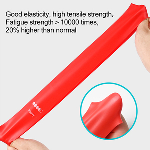 Custom Set of 5 Hip Resistant Bands with <strong>Handles</strong> Gym Yoga <strong>Loop</strong> Workout Fitness <strong>Elastic</strong> Resistance Bands for Theraband Exercises - Product Image 2