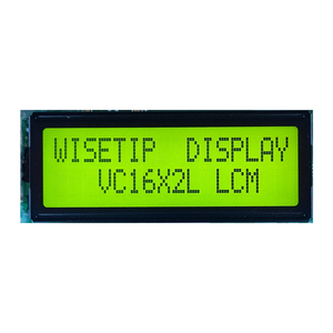 Panel LCD Wisetip, pantalla de visualización personalizada Vc16X2L, módulo LCD monocromático, solución de visualización - Product Image 1