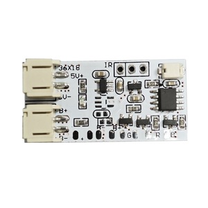 LED luce di ricarica Touch Control Board DC 5V 2A 4 fili 3 canali RGB 7-Color pannello modulo Controller dimmer 3.7V compatibile - Product Image 1