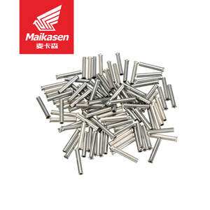 Maikasen EN #22/#20/#18/#16/#14/#12/#10/#7/#5/#4/#2/#1 AWG olmayan-yalıtımlı çıplak tübüler Pin Bootlace yüksük kordon uç terminali - Product Image 3