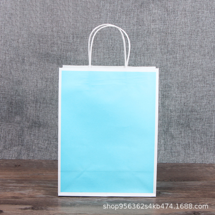 White border Blue