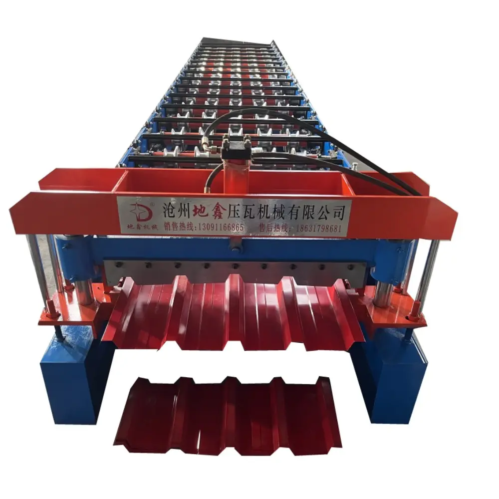 Zimbabwe Commonly Used Aircraft In Africa Ibr Roll Forming Machine 686 roofing Sheet Making Machine