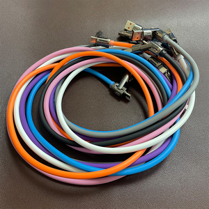 4 in 1 LED çoklu USB şarj kablosu 240W 30W 12W 3A hızlı şarj şarj kablosu ile LED ışık akan USB tip C kablo - Product Image 2
