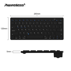 Hardware de la computadora Software OEM Oficina Bluetooth Teclado Draadloos Toetsenbord 78 teclas Árabe Inglés Teclado inalámbrico - Product Image 3