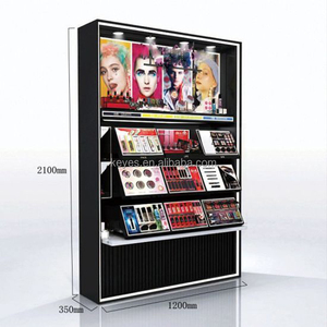 Espositore per Makeup Pop moderno con luce a Led per negozi cosmetici scaffali per espositori cosmetici - Product Image 6
