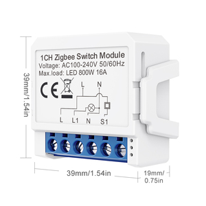 Avatto 1/2/3/4gang tuya wifi 2 vie luce zigbee modulo di controllo vocale Google Home Alexa - Product Image 3