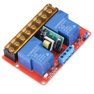 Módulo de relé de 2 canales, 30A, CC, 5V, alto-bajo nivel, Control de disparo, módulo de relé, placa de interruptor de relé, AC 100V-250V - Product Image 1