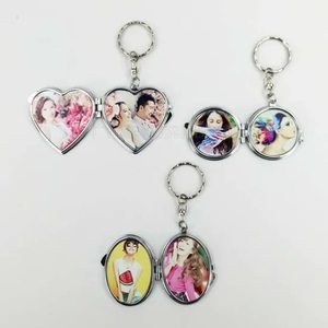 คู่ด้านระเหิดโลหะกระจกแต่งหน้าด้วยพวงกุญแจ - Product Image 1