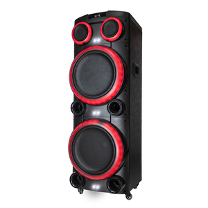 China Factory Party Speaker Dual 12 Inch Big Power With Flashing Light Mic <strong>Input</strong> Battery PA System Outdoor Subwoofer NDR-3032 - Product Image 3