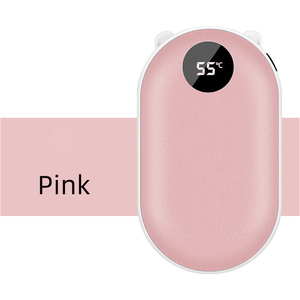 <strong>2</strong> in 1 Electronic Hot Hand Warmer Power Bank 5200mah with <strong>LED</strong> Digital Volume and Temperature Display Promotional Business Gift - Product Image 2