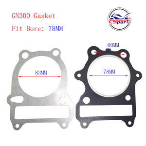 78 Mét xi lanh Gasket cho LONCIN 300 300cc <span class=keywords><strong>gn300</strong></span> Suzuki ATV Dirt Phụ tùng xe đạp - Product Image 2