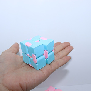 Nhựa chống áp lực ma thuật Fidget Infinity Cube đồ chơi Infinity tiện ích Spinner Fidget Cube ma thuật Fidget Cube - Product Image 3