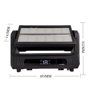 800瓦舞台超级灯频闪发光二极管矩阵摇头闪光灯Rgbw Dmx512音乐会活动灯 - Product Image 2