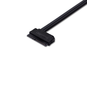 Lingable 0.5M Dual Power 12V 5V <strong>ESATA</strong> <strong>USB</strong> Cable ESATAp <strong>to</strong> SATA 7+15 22Pin Data Hard Disk Adapter Cord Line for 2.5&quot;SSD HDD - Product Image 4