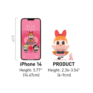 สำหรับ POP MART ต้นฉบับ crybaby x Powerpuff Series PVC ไวนิลกล่องปริศนาปริศนาตัวละครแบบสุ่ม - Product Image 5