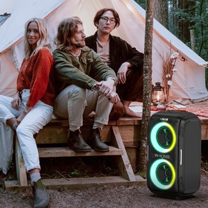 W-KING Direct Supply 120W <strong>Output</strong> <strong>Bluetooth</strong> Party Speaker with Light, with Microphones <strong>and</strong> Remote Control - Product Image 4