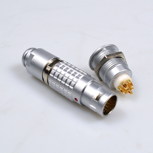 <strong>FGG</strong> B Series <strong>FGG</strong>.0B.304.CLAD22 Straight Plug Circular Connector 2 3 4 5 Pin Push Pull Connector - Product Image 1