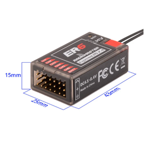 ER6 2.4GHz elrs ตัวรับสัญญาณ PWM ระบบ expresslrs สำหรับชิ้นส่วนโดรน FPV โมเดลรถเรือขนาดเล็ก - Product Image 6