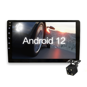触摸屏汽车dvd播放器带倒车摄像头全球定位系统导航carplay汽车安卓9英寸触摸屏 - Product Image 1