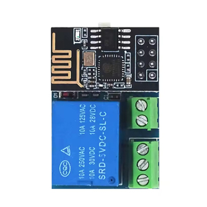 <strong>ESP8266</strong> ESP-01S ESP01 S 5V <strong>WiFi</strong> Relay <strong>Module</strong> ESP-01S ESP01S Things Smart Home <strong>Remote</strong> Control Switch Phone APP