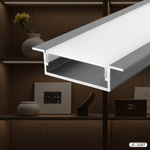 Extra Larga W29.5 * H10mm Recesso LED Light Alumínio Perfil Strip Light Channel com PC Difusor - Product Image 1