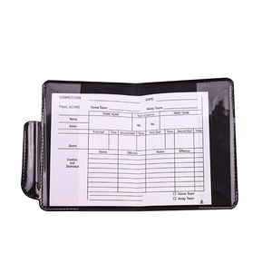 Bóng đá trọng tài huấn luyện viên Kit với ví máy tính xách tay và kim loại còi bóng chuyền trò chơi đánh giá thẻ vàng đỏ cho Đào Tạo - Product Image 3