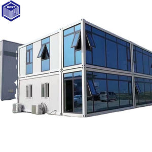 Einfach zusammen gebautes faltbares Gebäude Container haus Winzige Häuser Häuser China Modulare Häuser Wpc Wand paneel - Product Image 3