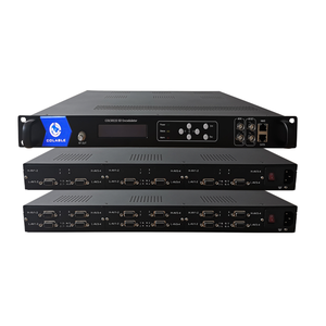 Equipo de cabecera de TV digital Codificación Mpeg2 24 en 1 Canales SD CVBS a salida de RF SD CATV Codificador Modulador COL5011S - Product Image 1
