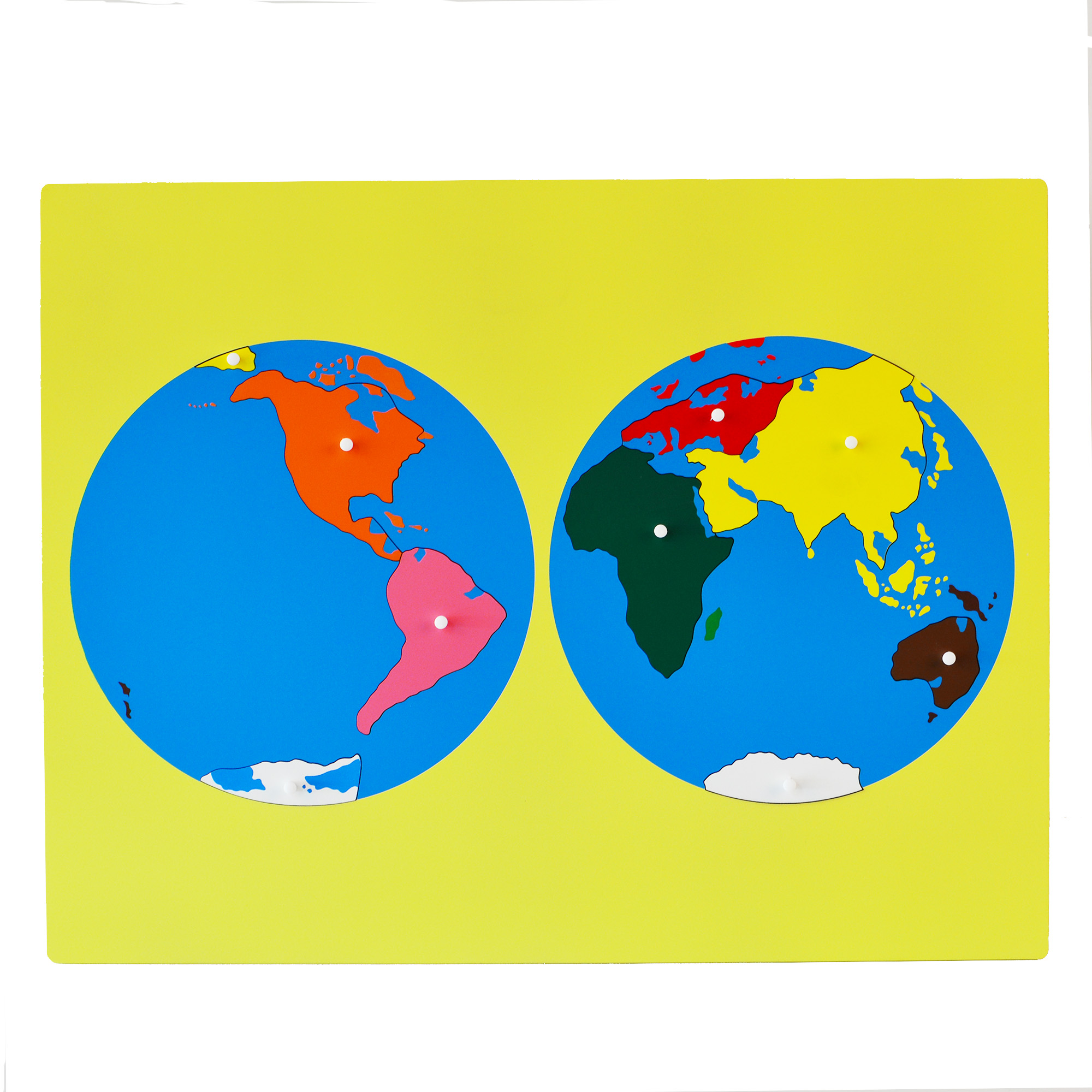 world Puzzle Map small