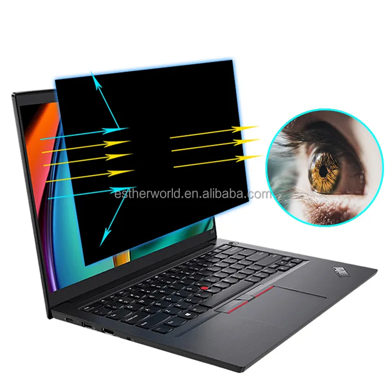 Tela de privacidade fosca anti-riscos para laptop, tela de privacidade para monitor widescreen de laptop Acer de 13 polegadas