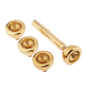 Tromba convertibile 3C 2C 2B 3B su ordinazione del bocchino della tromba del nastro/dorato su ordinazione di basso prezzo altro strumento musicale - Product Image 2