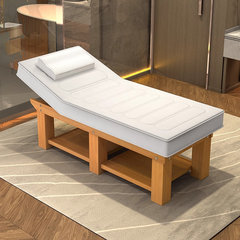 Solid wood electric lift latex bed 18570