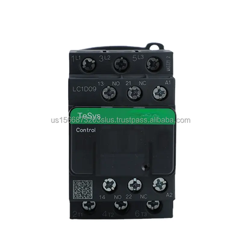 LC1D09P7C 9A 230VAC 50/60Hz Contactor de CA de arranque magnético de 3 polos