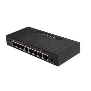 8 Port 10/100 MBit/s Netzwerk-Switch Ethernet-Switch Soho-Netzwerk Vlan-Funktion unterstützt 5-20V DC-Weit bereichs eingang Realtek/RTL8309NB - Product Image 1