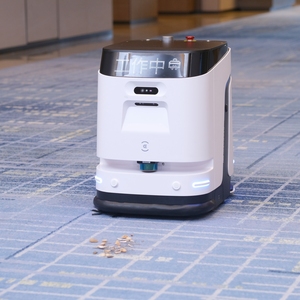 Ecovacs Thông Minh Điện <span class=keywords><strong>Robot</strong></span> chân không và lau máy điều kiện mới với tránh chướng ngại vật tự động sạc cho cửa hàng bán lẻ sử dụng - Product Image 1