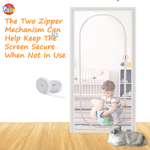 Wonderkind ppsd01 duurzaam kattbestendig deurscherm với rits lưới deurgordijn cho huisdieren - Product Image 5