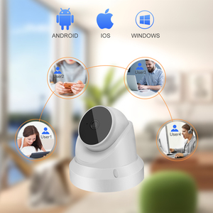 V380pro 3MP Dome ad alta definizione HD H.265 Motion Tracking rilevamento del movimento Audio a due vie Full Color visione notturna scheda di memoria SD - Product Image 5