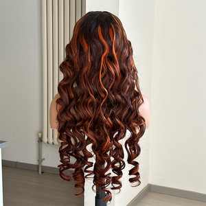 Cultube-كثافة من HD ، شعر مستعار بدانتيل كامل بدون غراء ، شعر مستعار بدانتيل أمامي للنساء السمراوات - Product Image 2