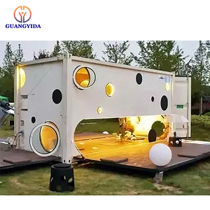 Contenedor Modular portátil para construcción de apartamentos, casa de unidad de almacenamiento prefabricada, móvil, de bajo coste - Product Image 6
