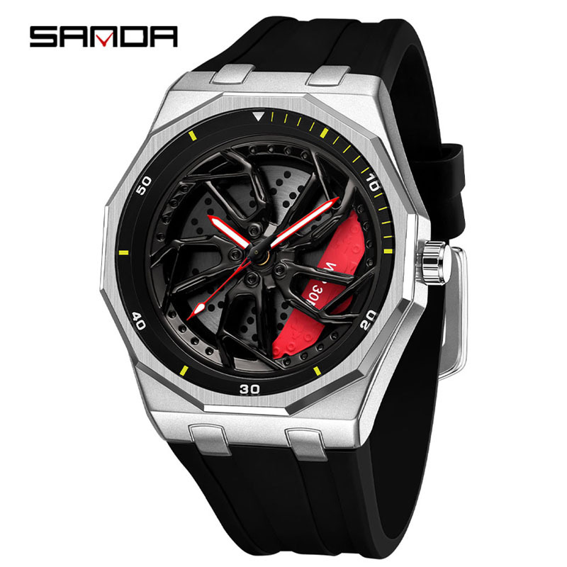 Black Silver Red